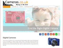 Tablet Screenshot of cameras.co.uk
